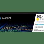 HP 202A Yellow Original LaserJet Toner CF502A