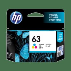 HP 63 Tri-color Original Ink Cartridge-F6U61AA