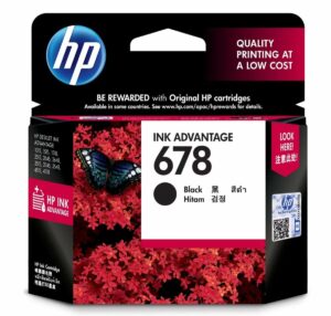 HP 678 Black Original Ink Advantage Cartridge