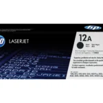 HP 12A Black Original LaserJet Toner Cartridge