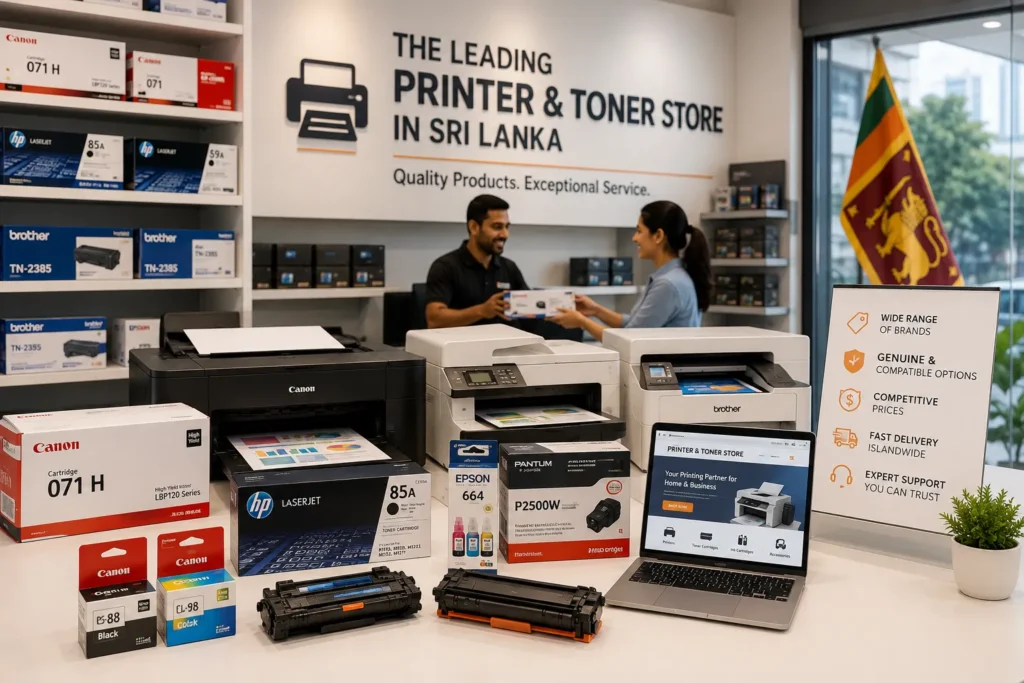 The Leading Printer & Toner Store in Sri Lanka : Quality Products and Exceptional Service