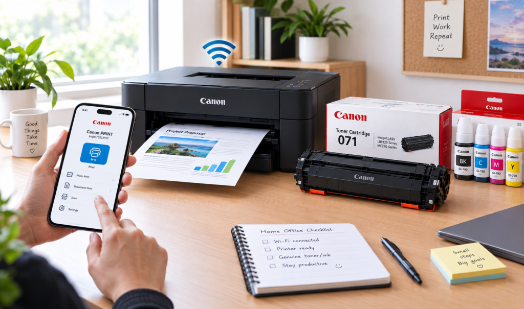 Wireless Printing From Your Phone — And Why Genuine Toner Still Matters