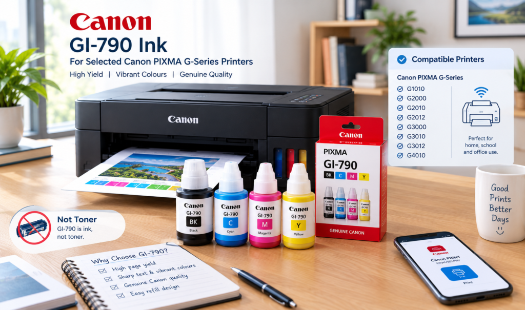 Which Canon Printers Use GI-790 Ink in Sri Lanka?